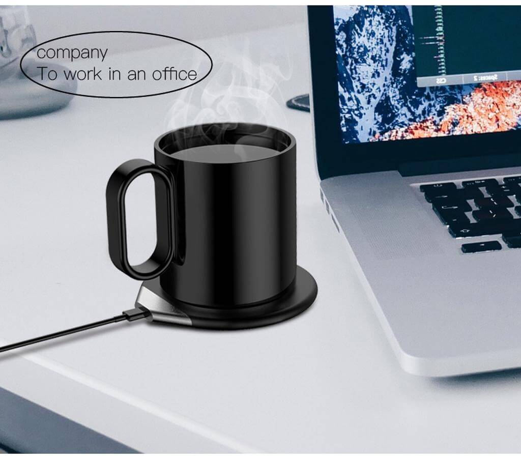 CRIVITS – Coffee Mug Heater with Wireless Charger
