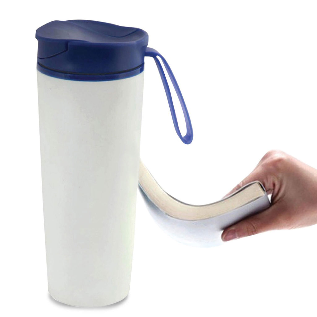 [DWHL 206] EUNOIA – Hans Larsen Anti-Spill Mug with Blue lid