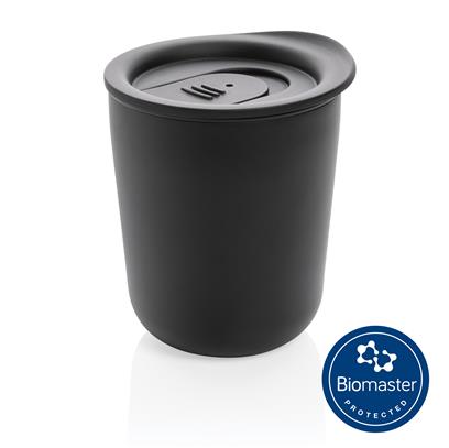 [DWXD 731] CELLE – Classic Coffee Tumbler – Black (anti-microbial)