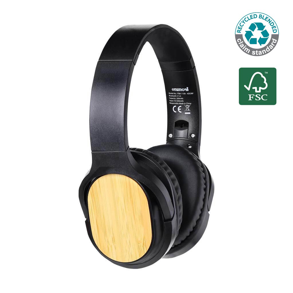 [ITBH 1109] ADORF – CHANGE Collection RCS Recycled Bluetooth Headphone