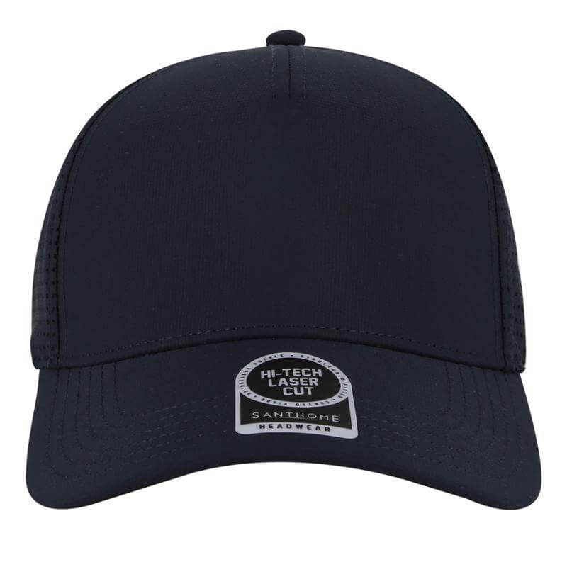 ACE – Santhome 5 Panel Dry n Cool Cap – Navy Blue