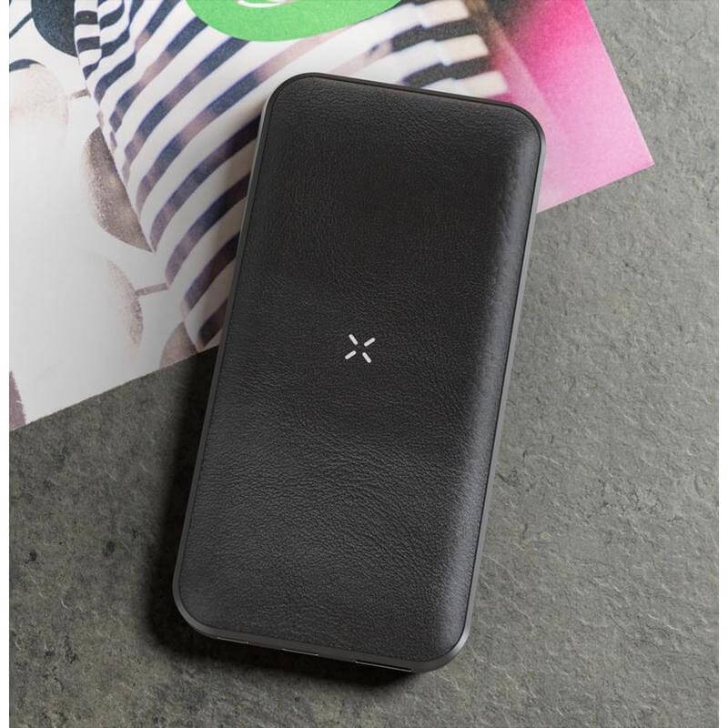 ALBECK – Recycled Leather 10000mAh PD Powerbank – Black-Black
