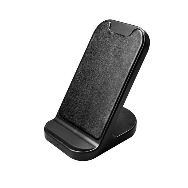 BASEL – @memorii Recycled 10W Wireless Charger Phone Stand – Black (2)