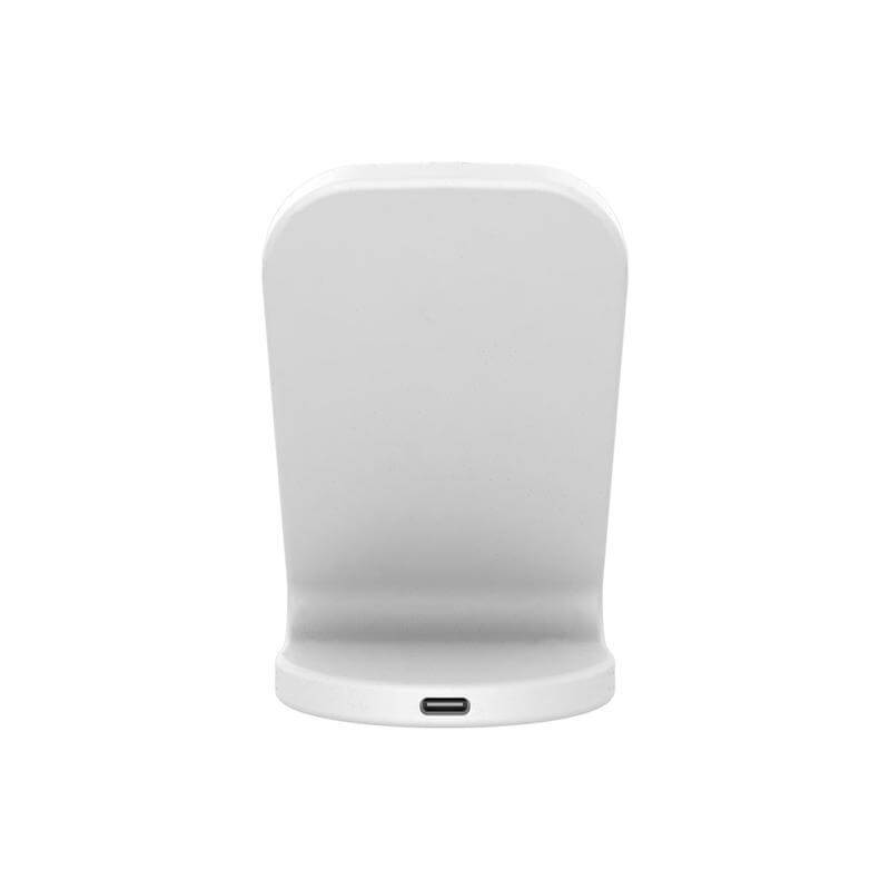 BASEL – @memorii Recycled 10W Wireless Charger Phone Stand – White