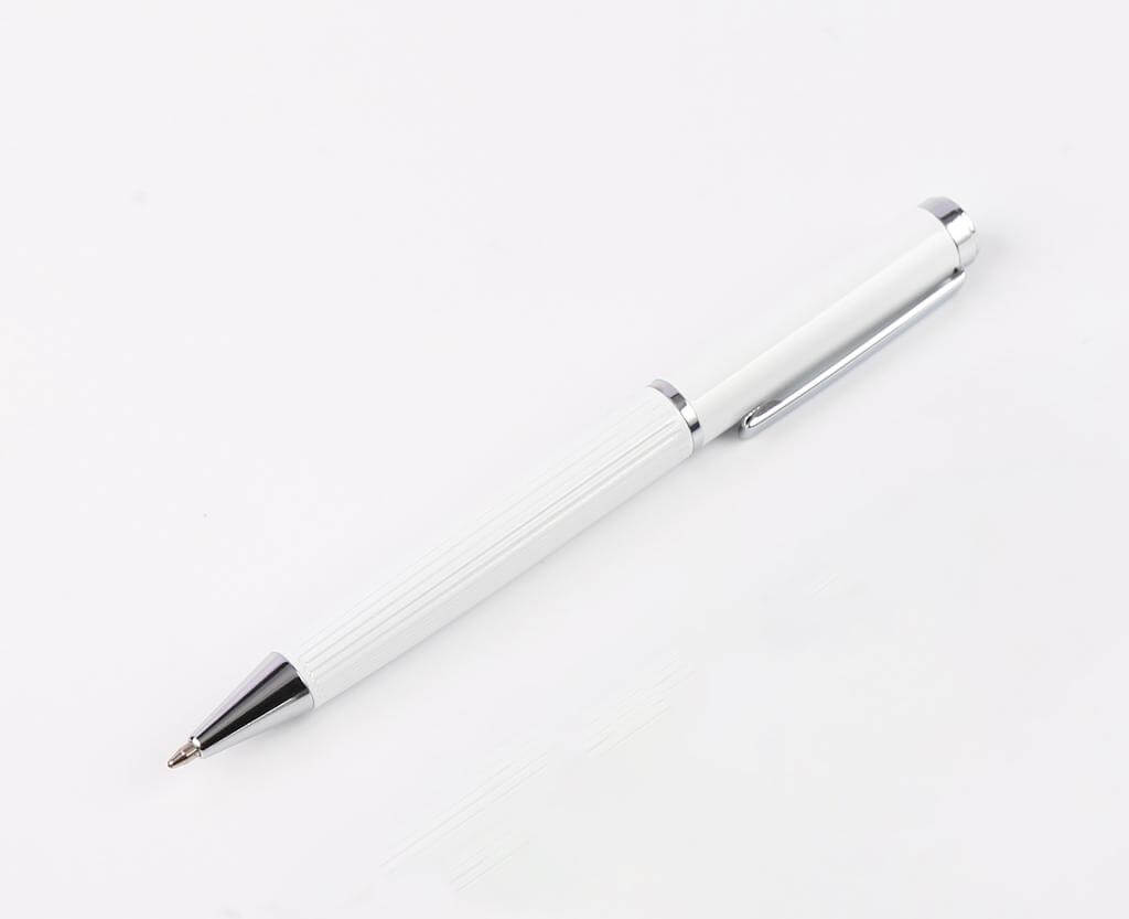 BRAKEL – Metal Pen – White