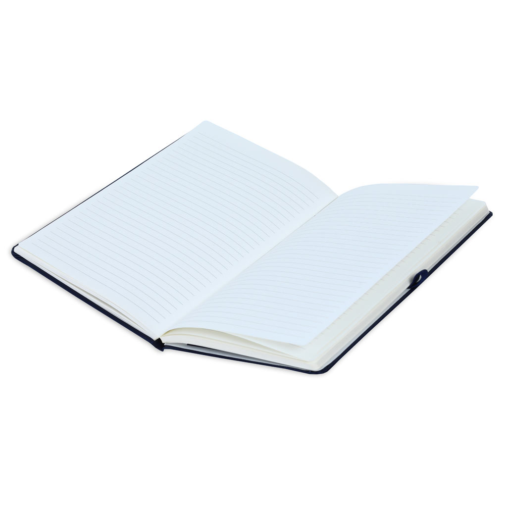 BUKH – SANTHOME A5 Hardcover Ruled Notebook Black (2)