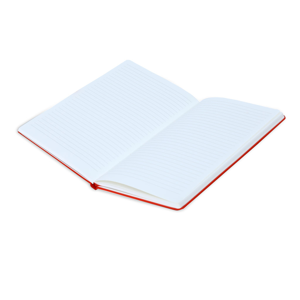 BUKH – SANTHOME A5 Hardcover Ruled Notebook Red (1)