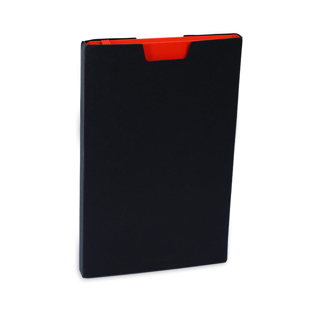 BUKH – SANTHOME A5 Hardcover Ruled Notebook Red