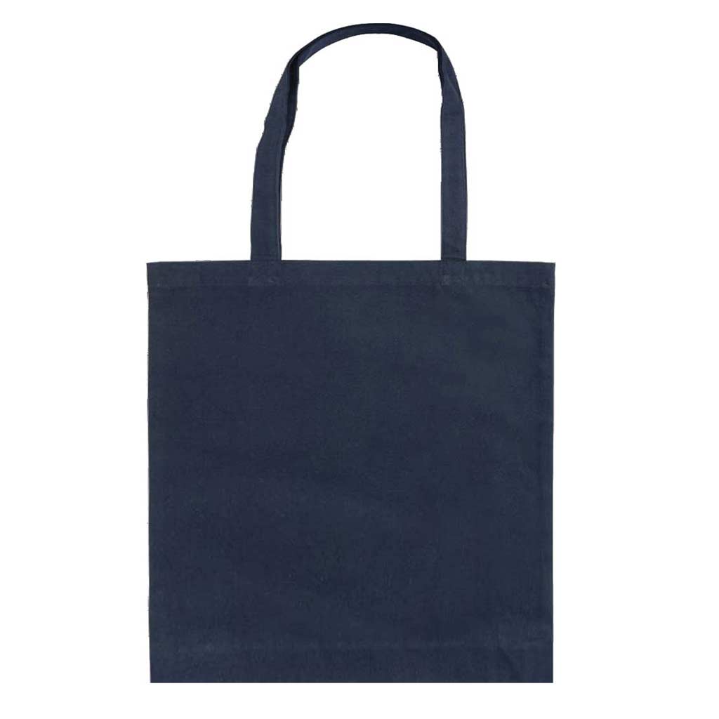 [CT 001-Navy Blue] Eco Friendly Cotton Shopping Bags – Navy Blue