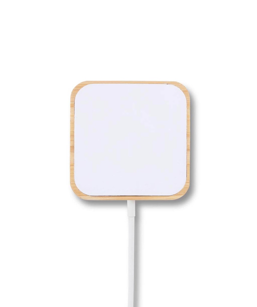 DOMITZ – 15W Square Bamboo Magsafe Wireless Charger (2)