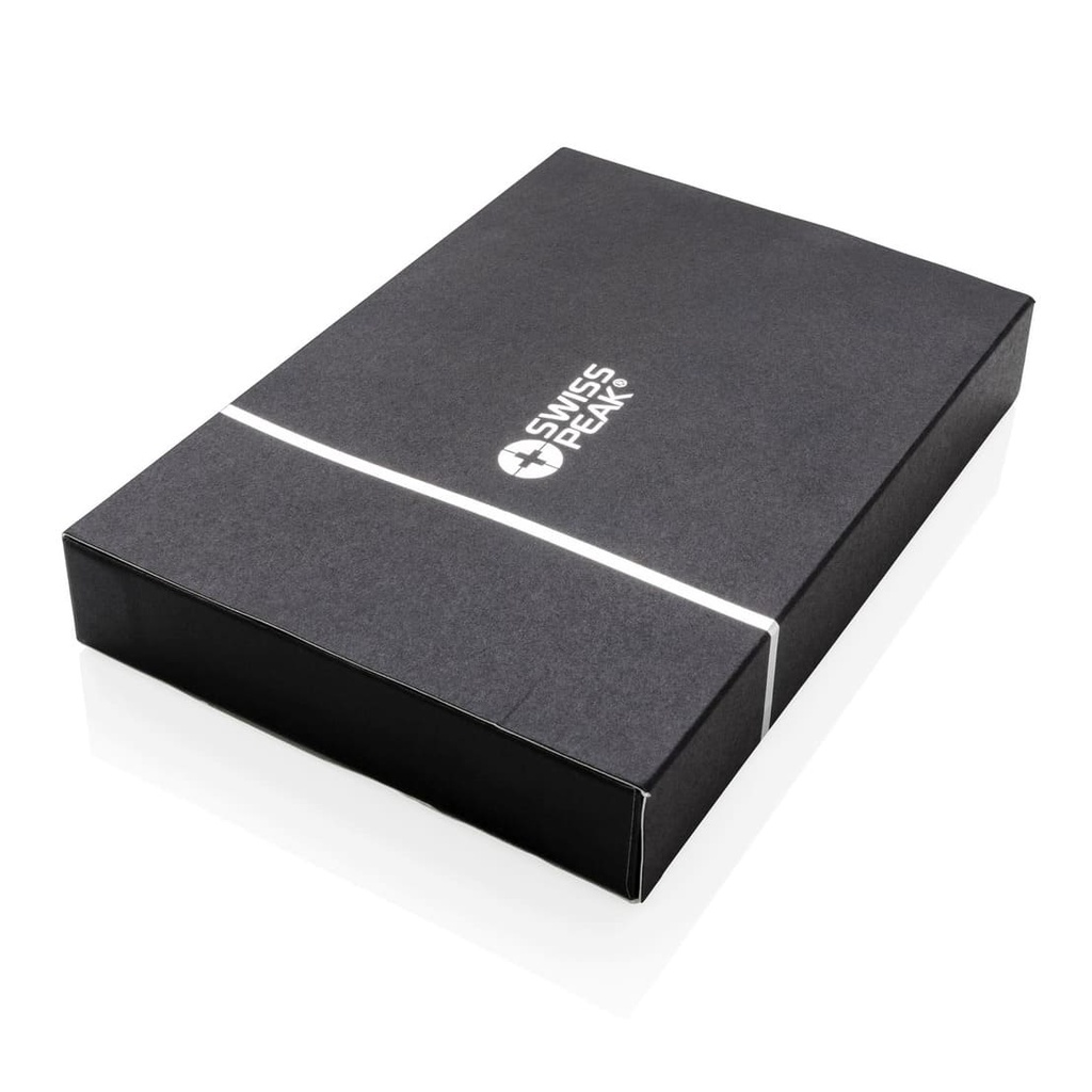 DUSCO SET – Swiss Peak Executive Pen Set – Black-Silver