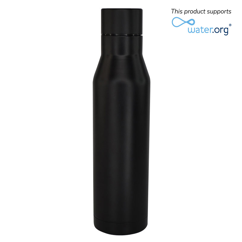 [DWHL 280] HUNFELD – CHANGE Collection SS Double Wall Water Bottle – Black