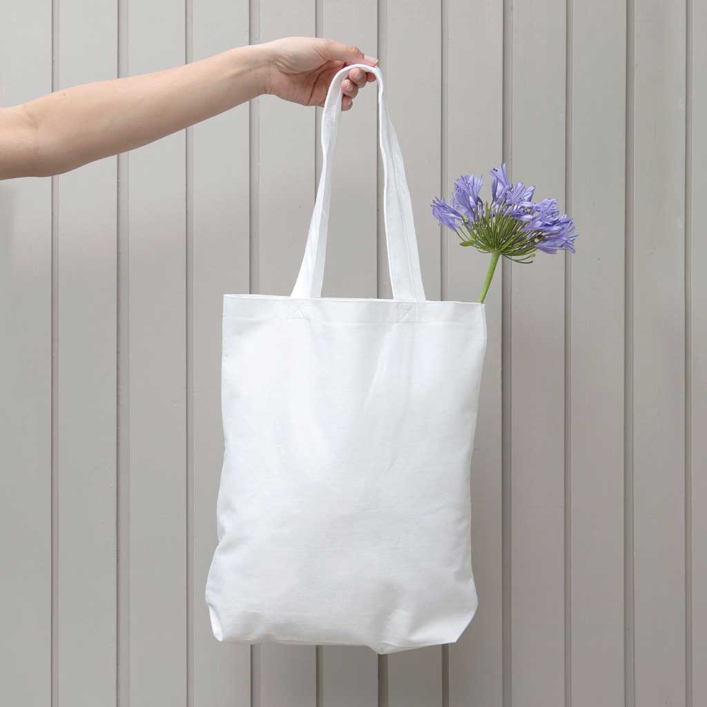 Eco Friendly Cotton Shopping Bags – White (1)