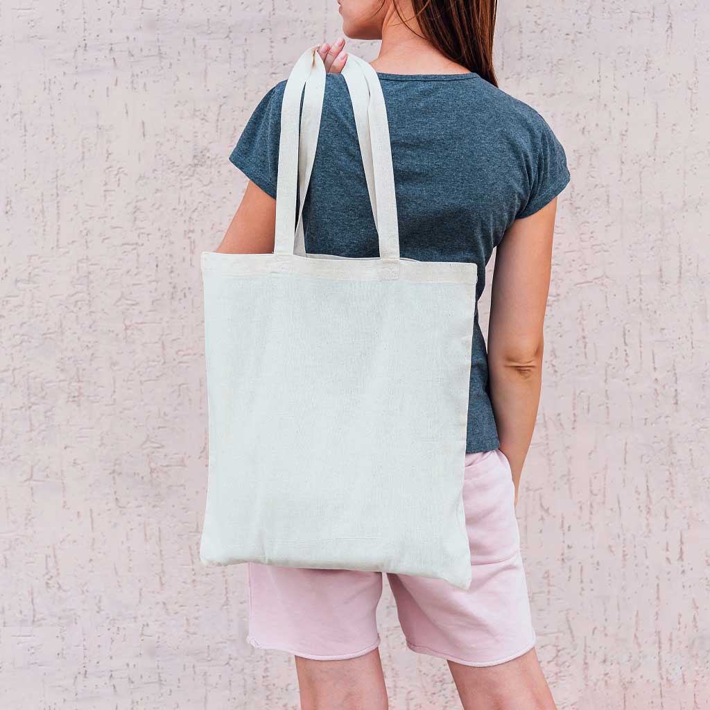 Eco Friendly Cotton Shopping Bags – White (2)