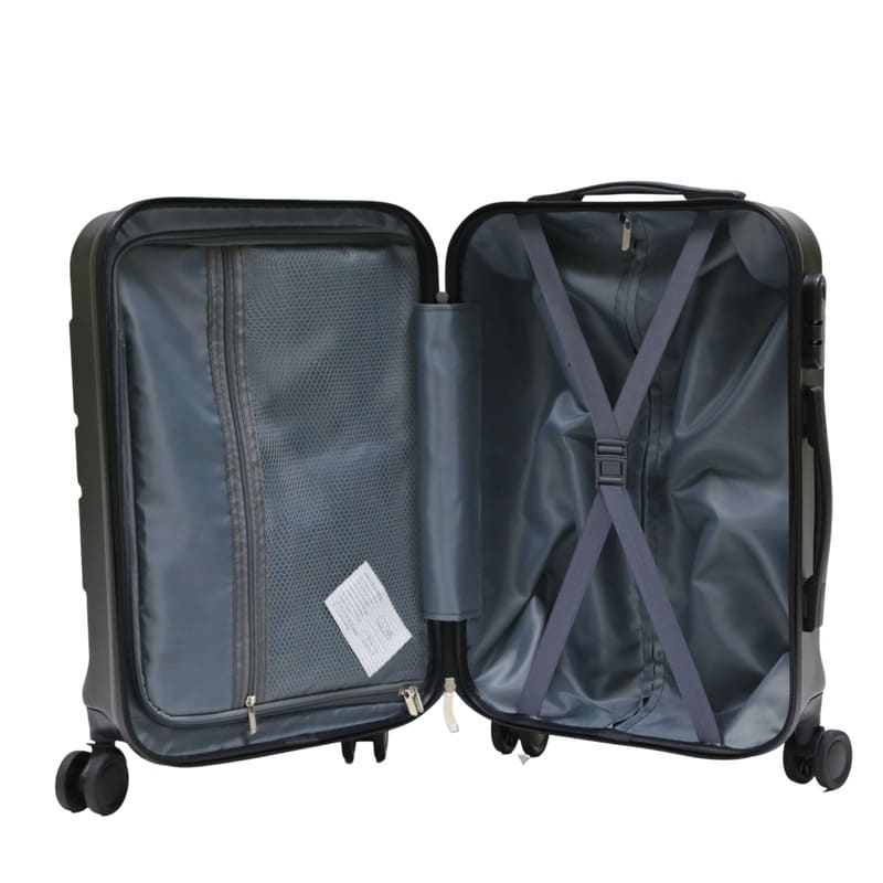 GENOVA – Cabin Trolley Bag – Black (4)