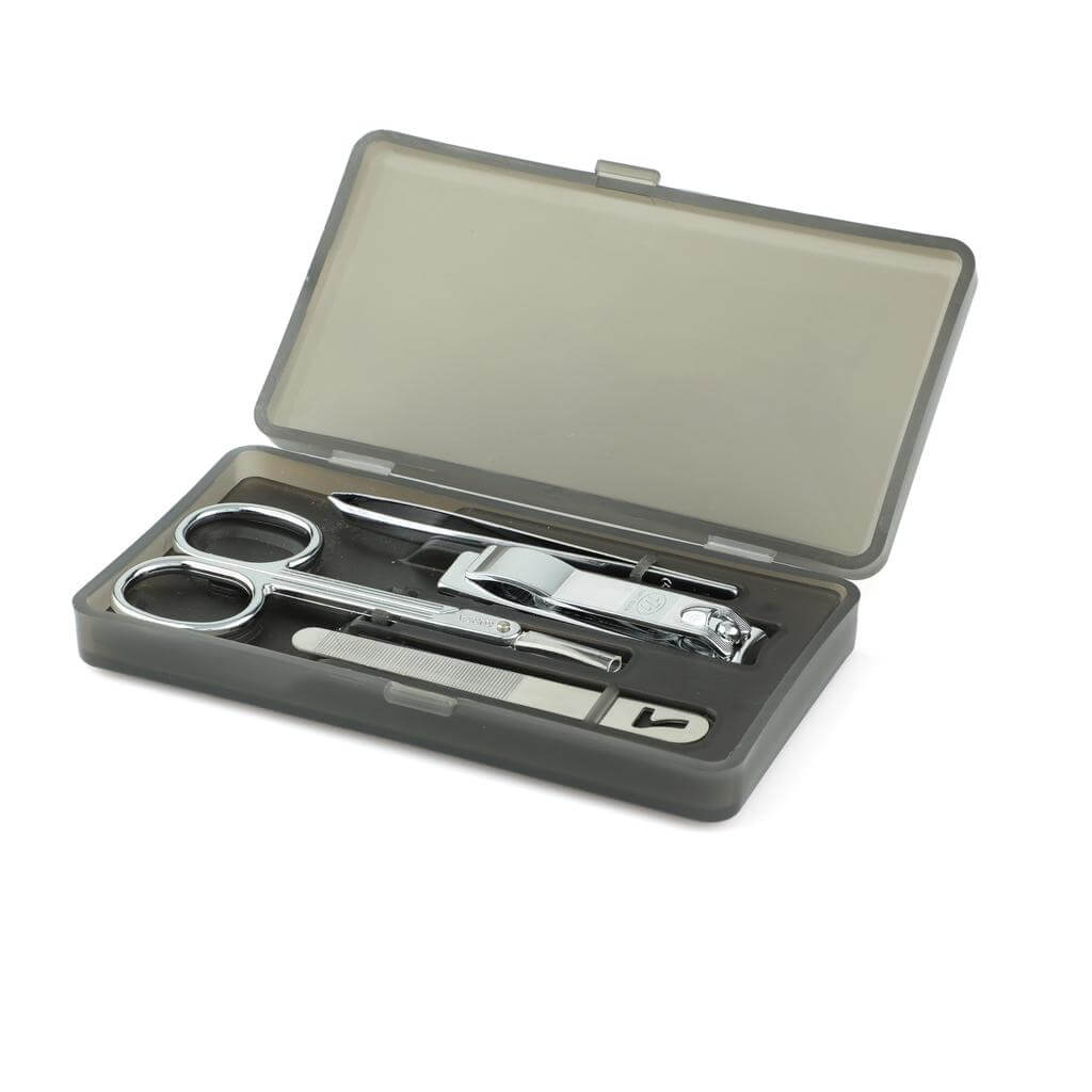 GLINA – Premium Grooming – Manicure Set – Silver (1)