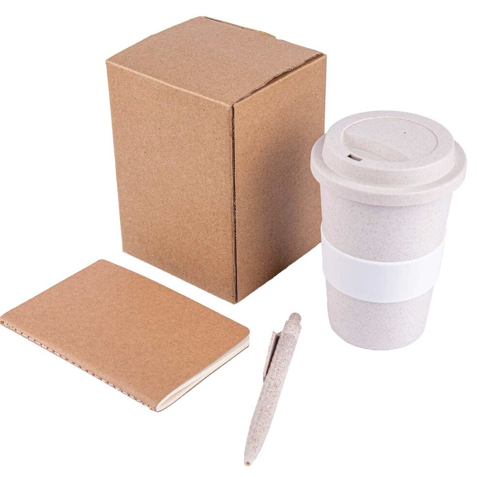 [GSEN 681] KORGAN – Eco Set of Mug, FSC Notebook and Pen (1)
