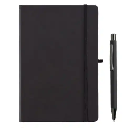 GSGL-5135-BORNA-Giftology-A5-Hard-Cover-Notebook-and-Pen-Set-Black-600×600