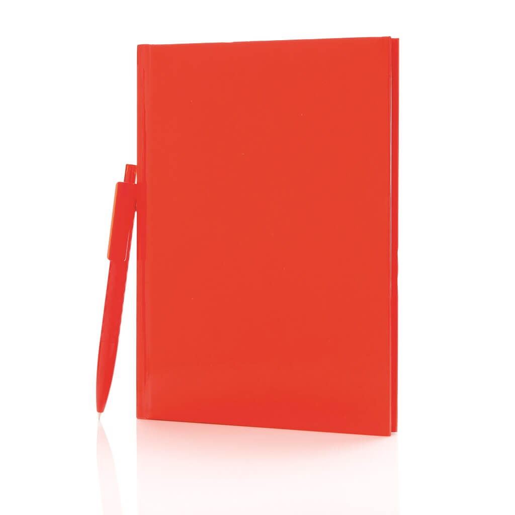 [GSXD 113] XD A5 Hard Cover Notebook With Pen – Red
