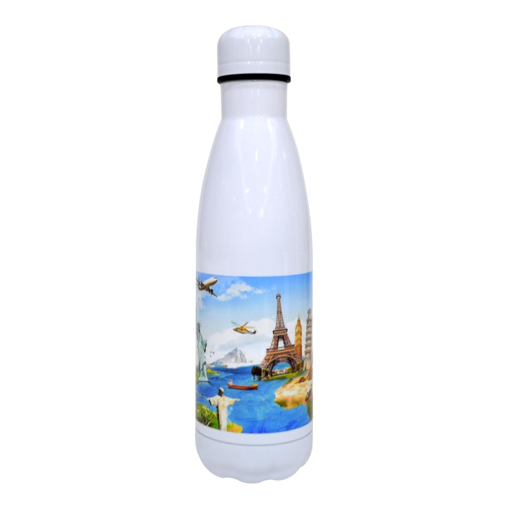 Gera – Hans Larsen Sublimation Insulated Water Bottle – White