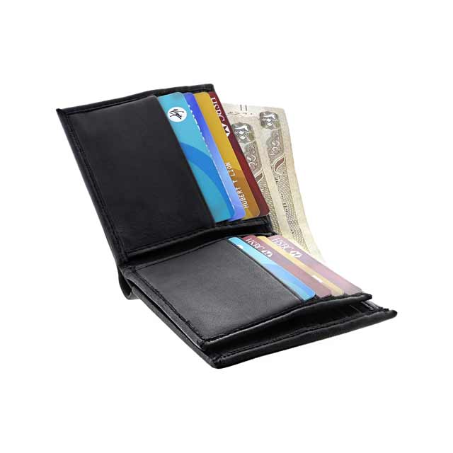 Giftology Genuine Leather Wallet And Card Holder Set (2)