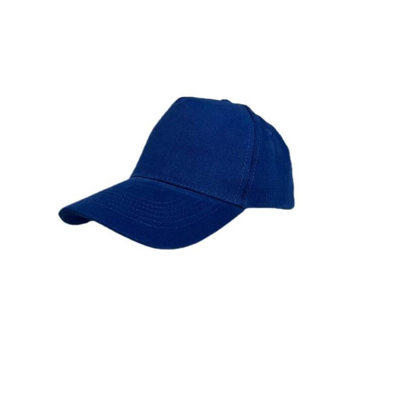 [HWSN 526] NARVA – 5 Panel Heavy Brushed Cotton Cap – Royal Blue