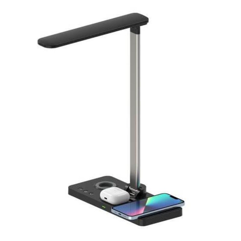 [ITWC 1145] VELES – @memorii 3 in 1 Wireless Charger with Desk Lamp – Black