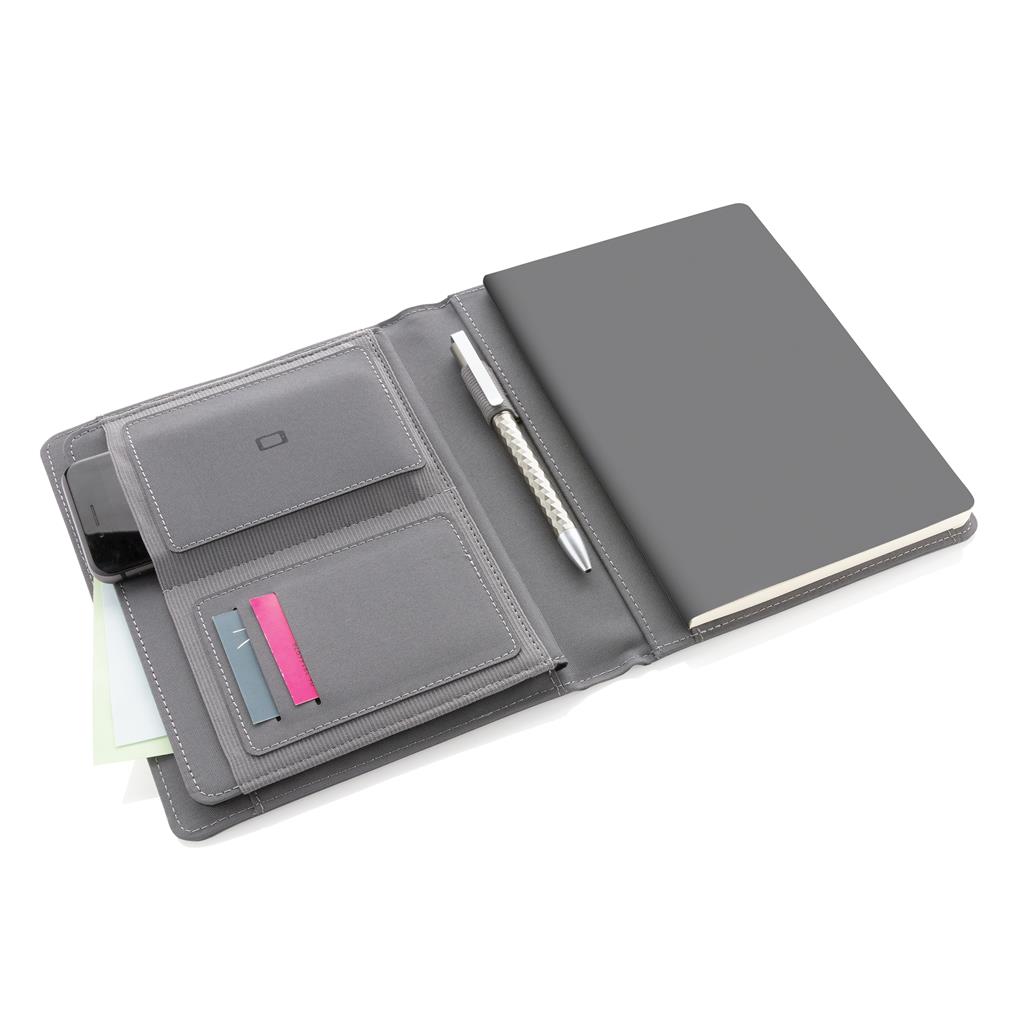 Impact AWARE™ RPET A5 notebook – Anthracite (2)