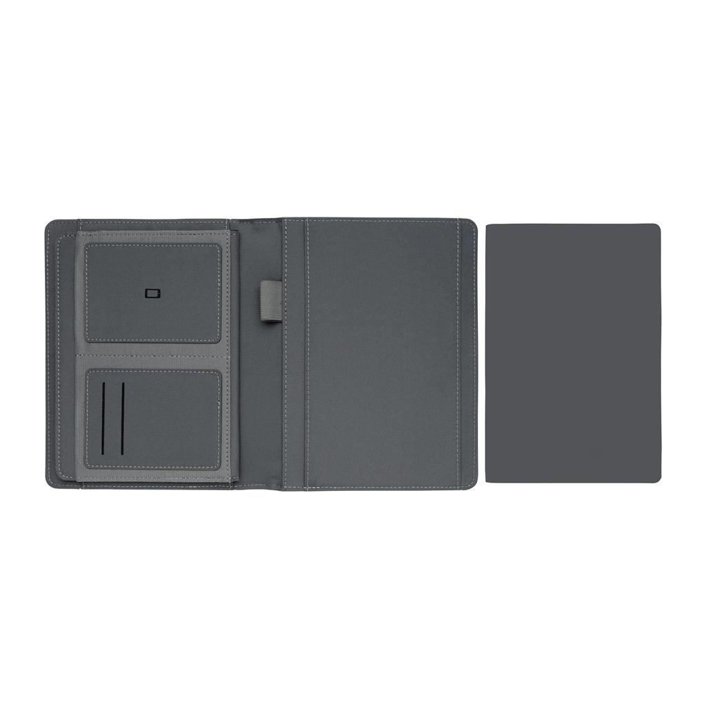 Impact AWARE™ RPET A5 notebook – Anthracite (4)