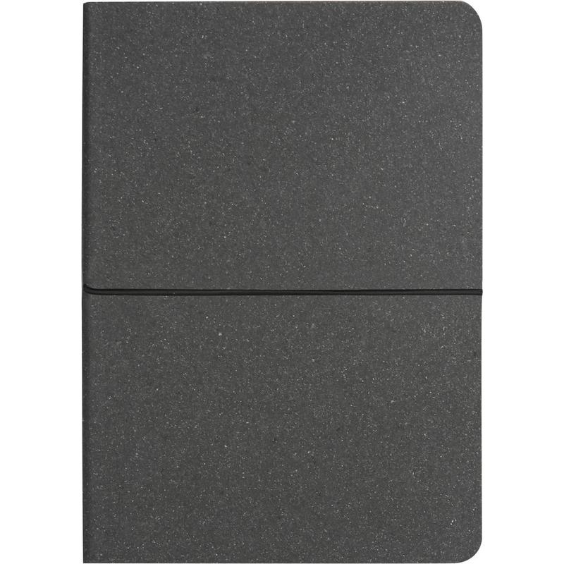 KOTEL – eco-neutral A5 Soft Cover Recycled Leather Notebook – Black