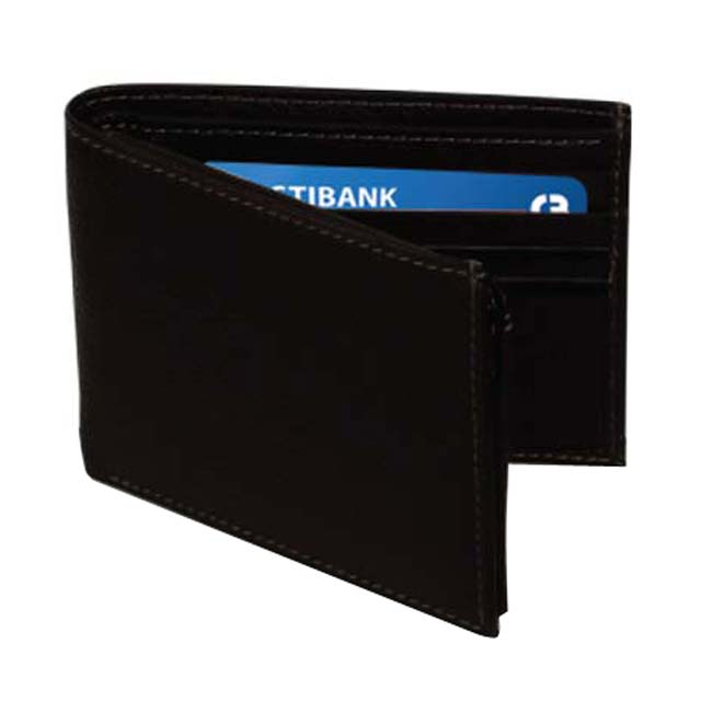 [LASN 654 (No Box)] SANTHOME Genuine Leather Wallet – No Box