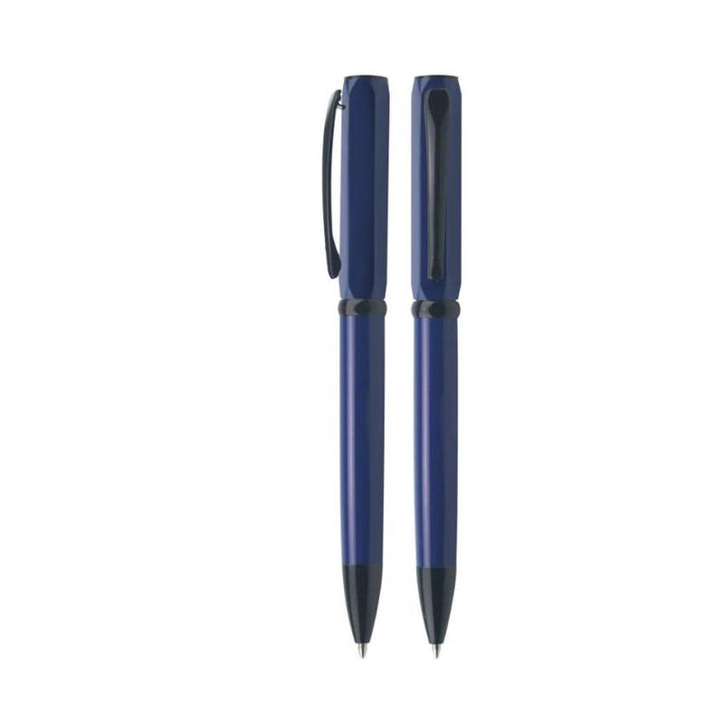 LILLE – Metal Ballpoint Pen – Blue
