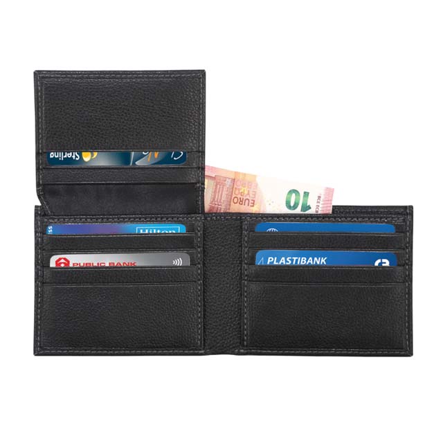 MORELIA – SANTHOME Men’s Wallet In Genuine Leather (Anti-microbial)