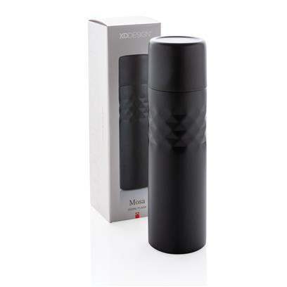 MOSA Flask – XDDESIGN 500 ml stainless steel Flask Black (2)
