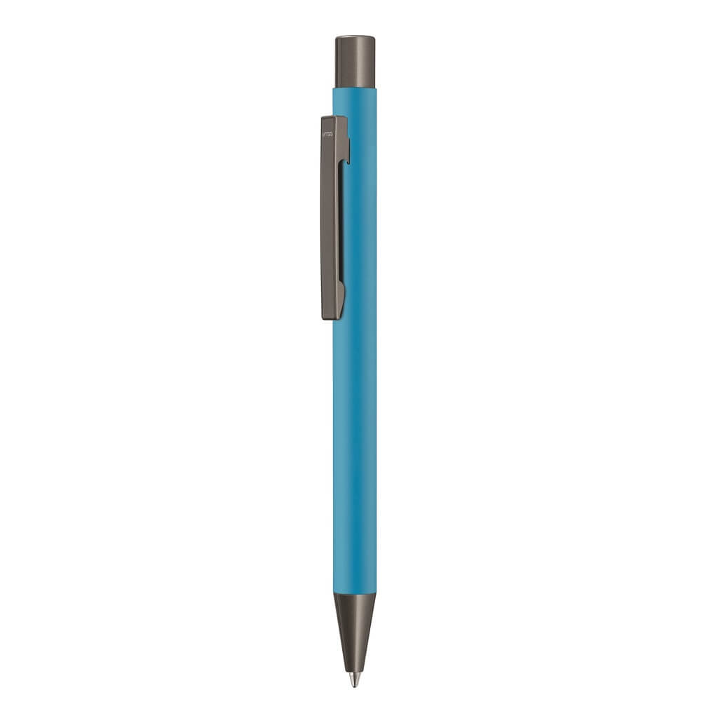 [MP 921-Sky Blue] UMA Straight Metal Pen – Sky Blue