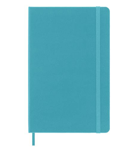 Moleskine Classic Large Ruled Hard Cover Notebook – Reef Blue (2)