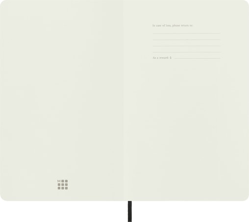 Moleskine Classic Large Ruled Soft Cover Notebook – Black (4)