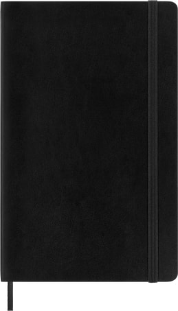 Moleskine Classic Large Ruled Soft Cover Notebook – Black