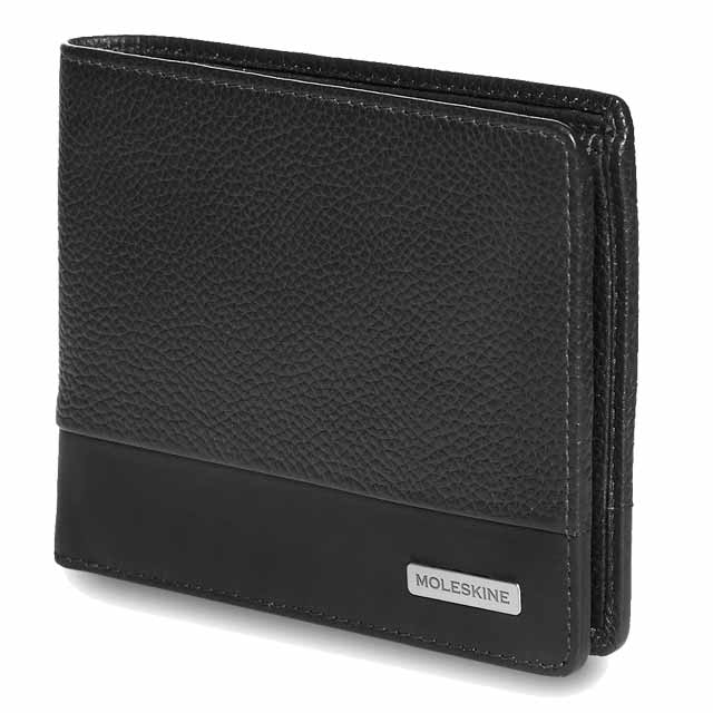 Moleskine Classic Match Genuine Leather Wallet – Black (1)