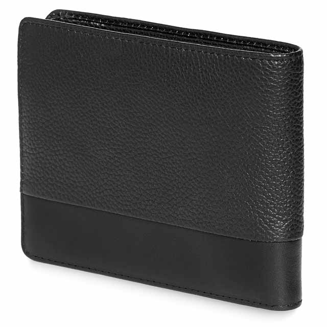 Moleskine Classic Match Genuine Leather Wallet – Black
