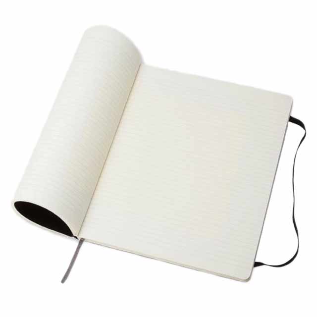 Moleskine Classic XL Ruled Soft Cover Notebook – Black (3)