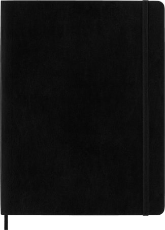 Moleskine Classic XL Ruled Soft Cover Notebook – Black