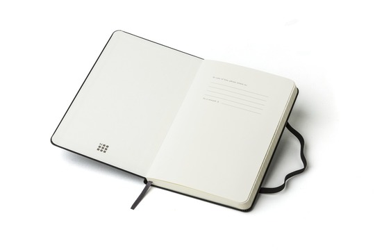 Moleskine Hard Cover, Medium Size Ruled Notebook – Black (5)