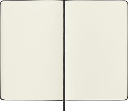 Moleskine Large Notebook – Hard Cover – Plain – Black (4)