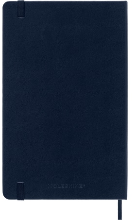 Moleskine Large Soft Cover Ruled Notebook – Sapphire Blue (3)
