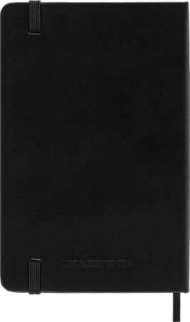 Moleskine Pocket Notebook – Hard Cover – Ruled – Black (1)