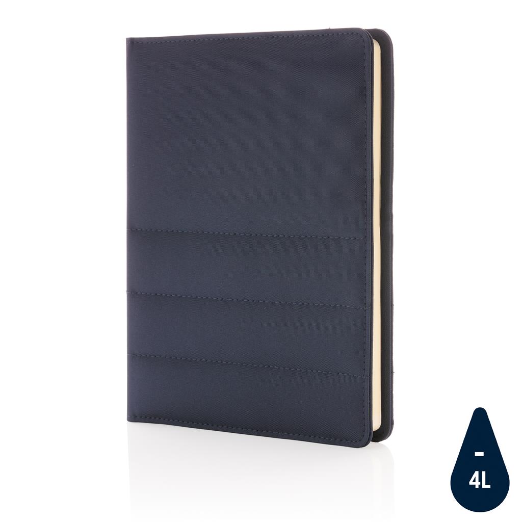 [NBAW 456] Impact AWARE™ RPET A5 notebook – Navy Blue