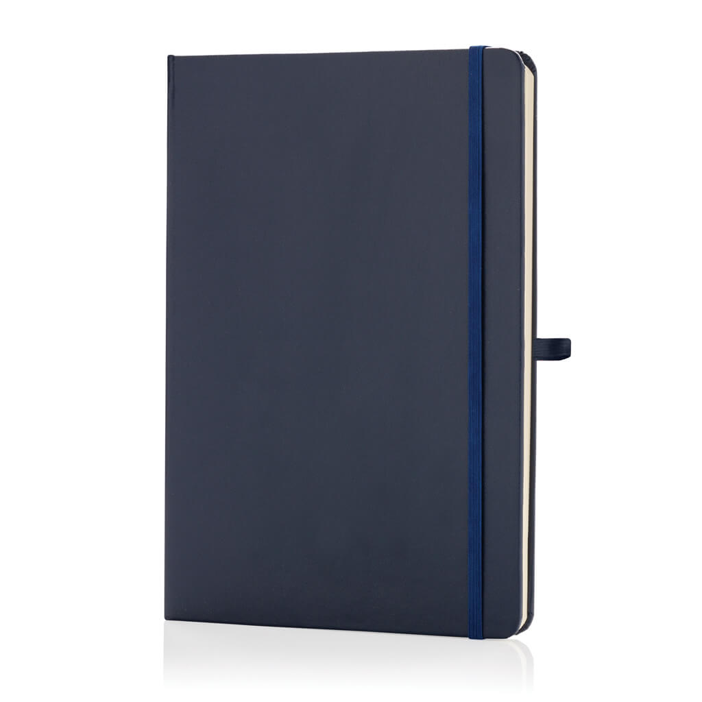 [NBSN 102] BUKH – SANTHOME A5 Hardcover Ruled Notebook Navy Blue