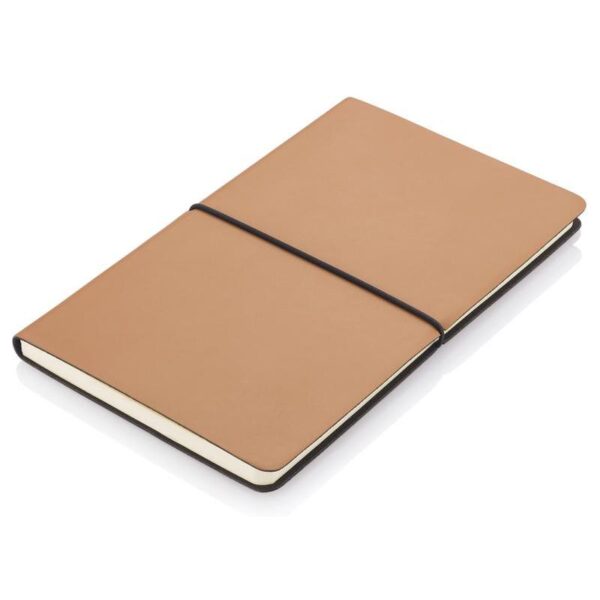 NBSN-5153-PEJA-Santhome-A5-Recycled-PU-Soft-Cover-Notebook-Tan-600×600