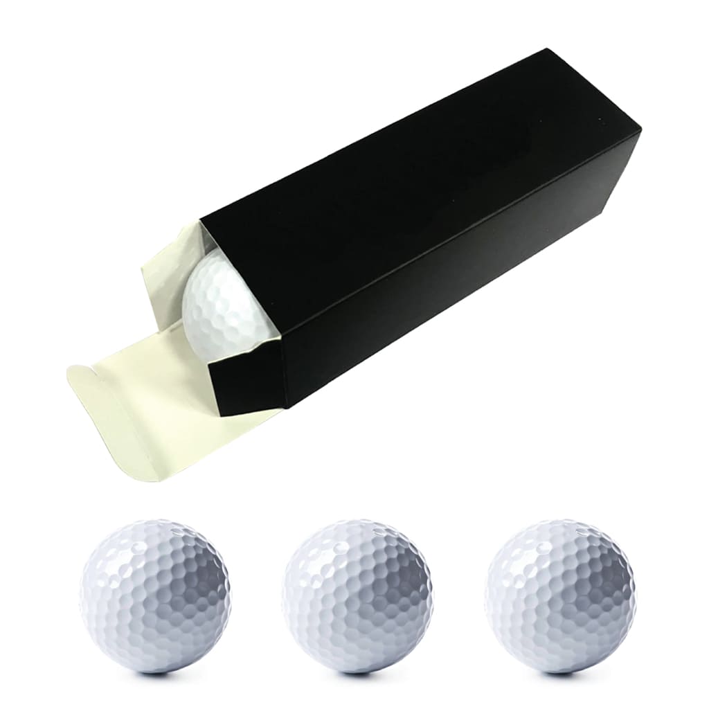 ODDER – 2 Layers White Golf Ball (Set of 3 with Box)